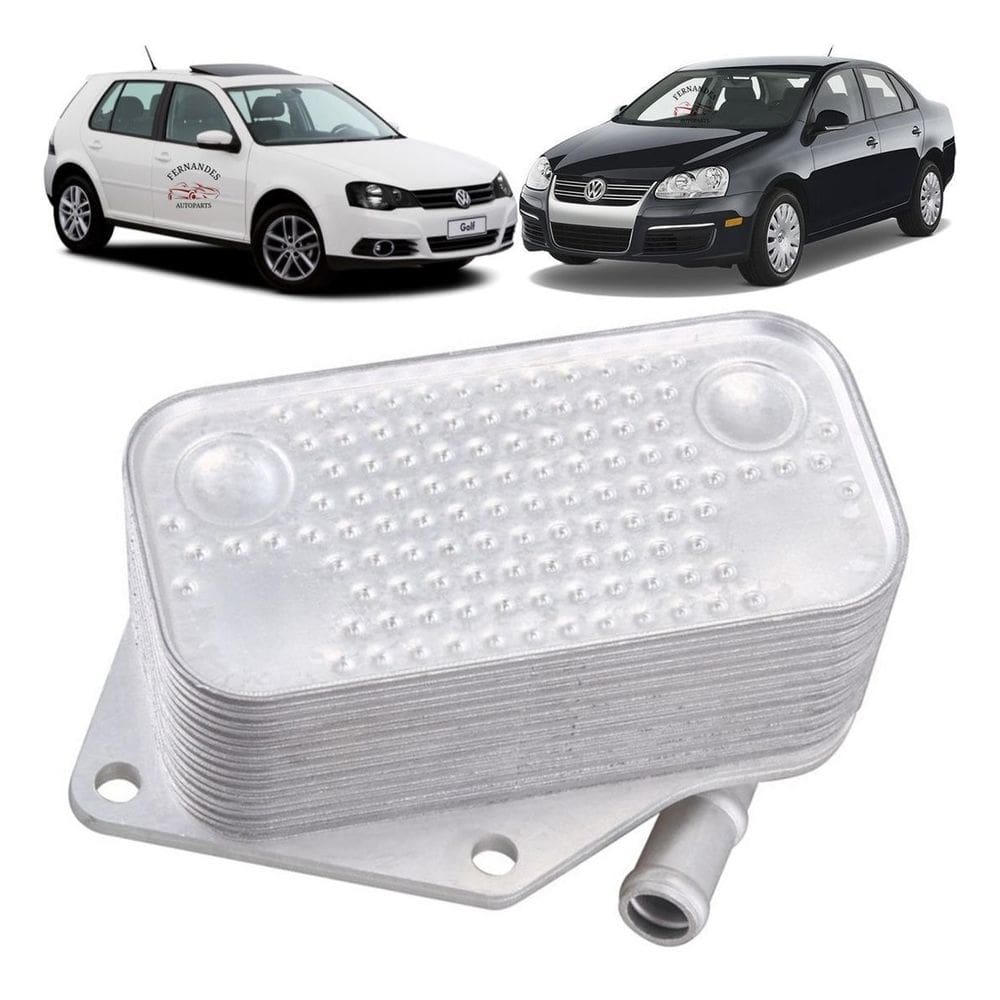 Resfriador De Óleo Vw Jetta 2.5 1 Saída Pronta Novo