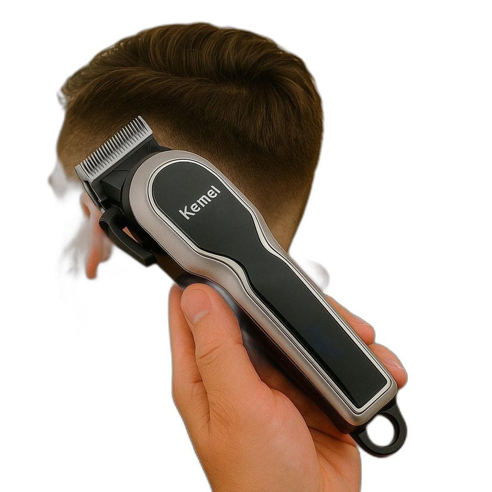 Kemei De Precisão Compacta Para Barbearia