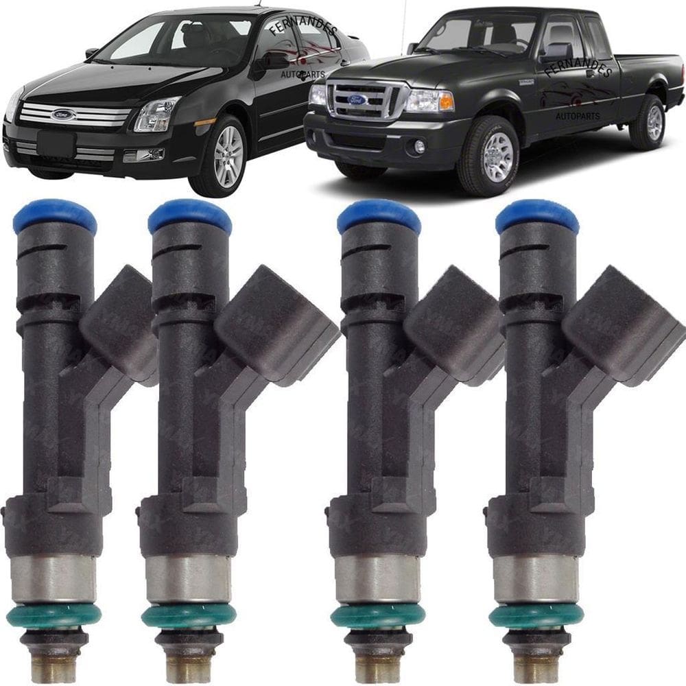 Kit 4 Bico Injetor Ford Fusion Ranger 2.3 16V 7L5Z9F593Aa