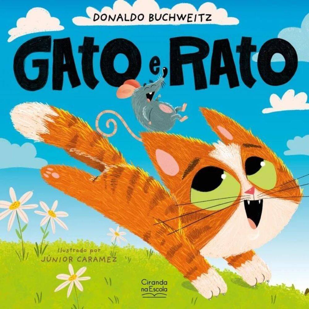 Livro Literatura Infantil - Gato E Rato - Ciranda Na Escola