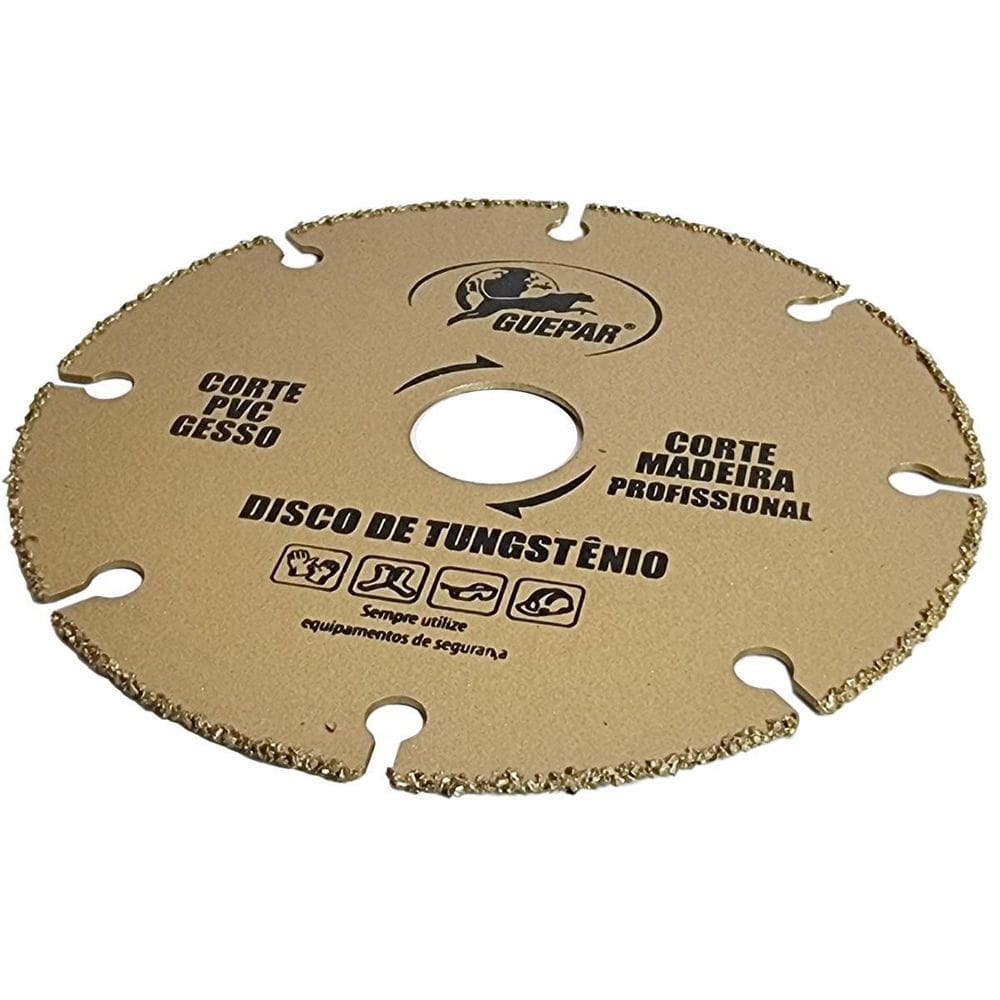 Disco De Tungstênio 110Mm Corte Madeira Para Serra Mármore