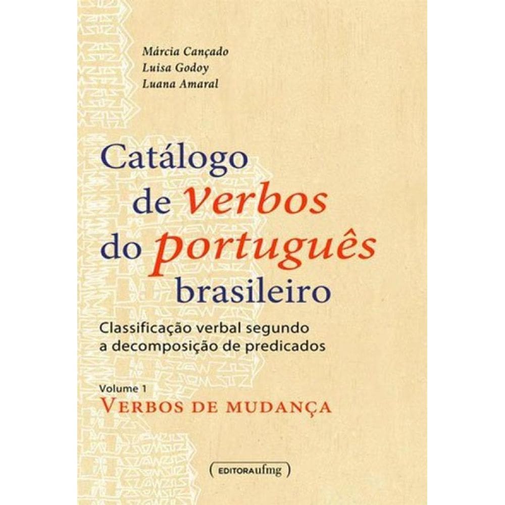 Catalogo De Verbos Do Portugues Brasileiro