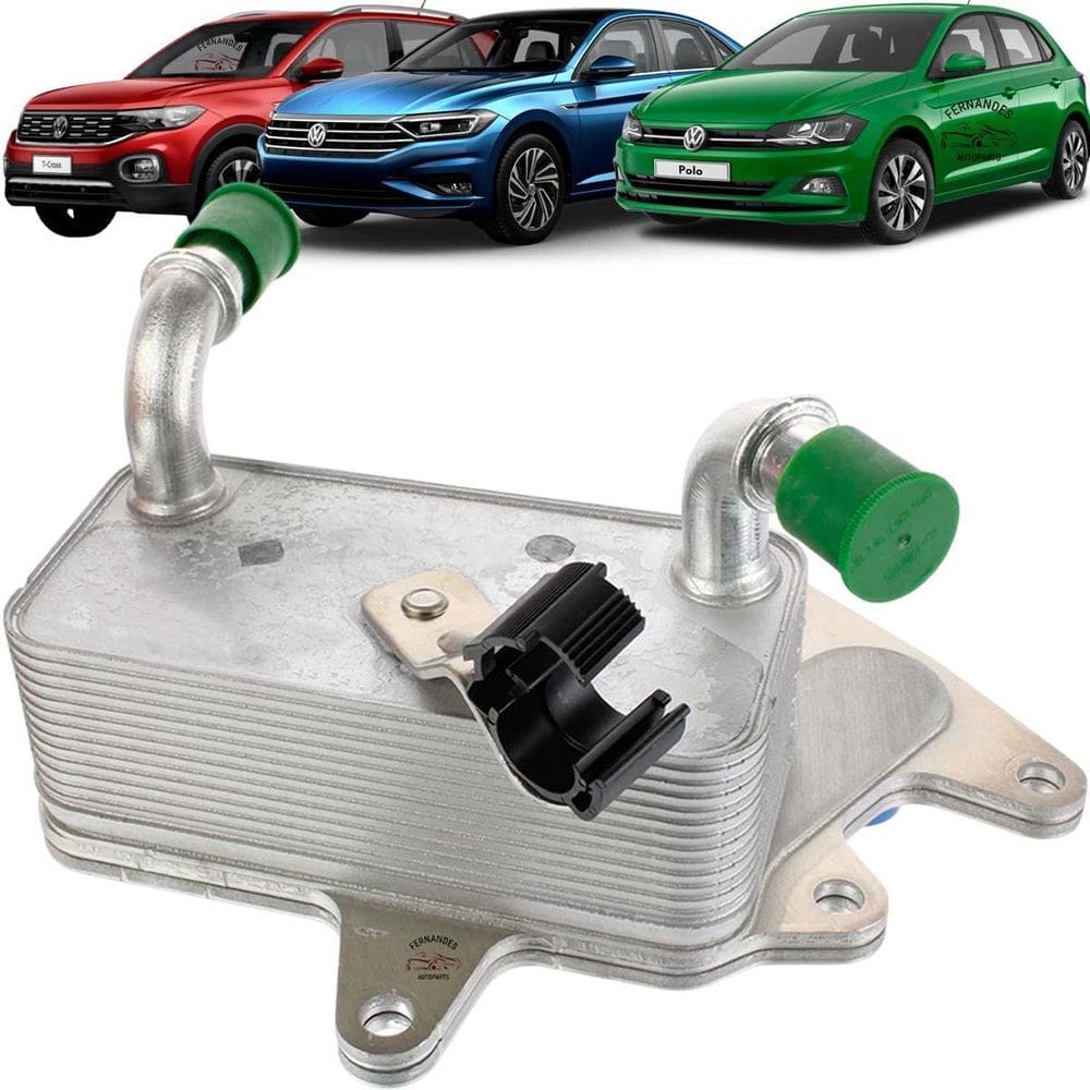 Resfriador De Óleo Câmbio Gol Golf Jetta Nivus Polo T-Cross