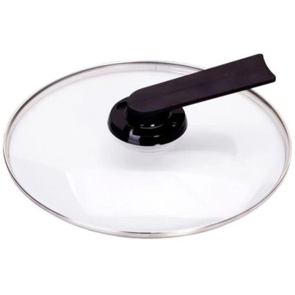 Tampa Panela Roichen Vidro Com Saída De Vapor Standing 18Cm