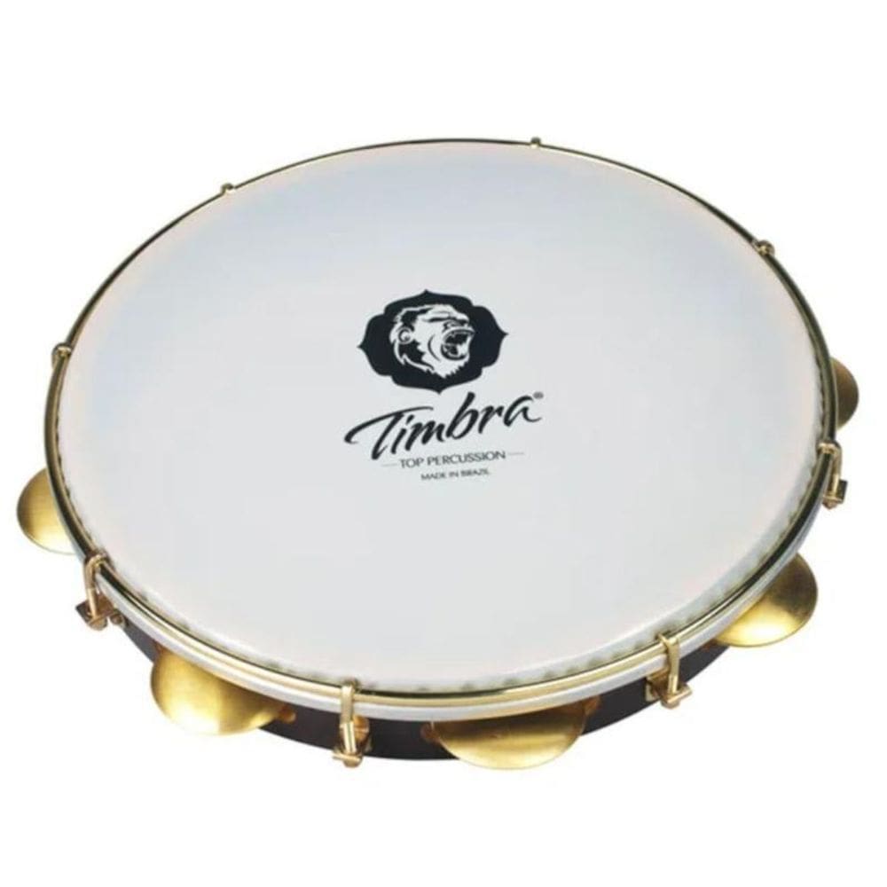 Pandeiro Timbra Profissional 11 Pol Formica Chocolate Prat 2