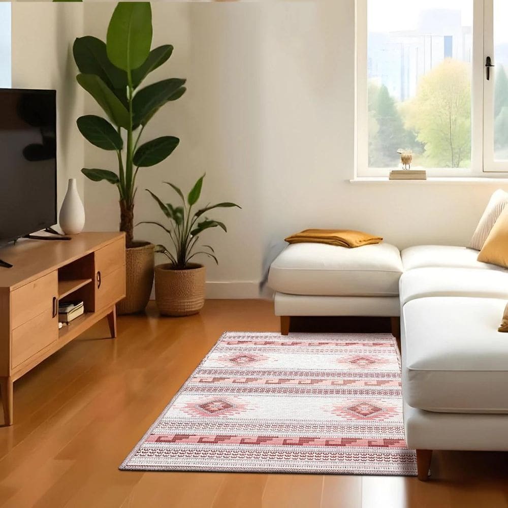 1 Tapete Sala Sofá Antiderrapante Js Fu Ast 100 X 150 M35