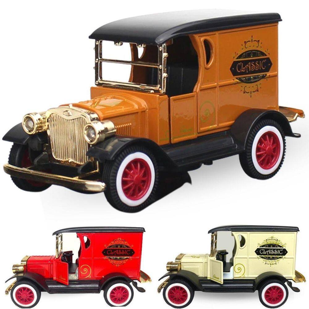 Carrinho Miniatura Clássicos - Marrom T Wagon 1925