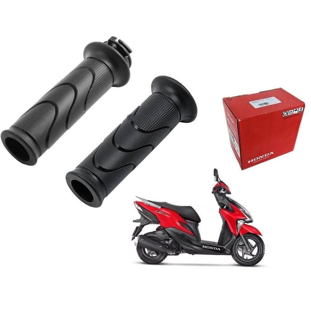 Par Manopla Roldana C/Furo Honda Lead 110 Elite 125