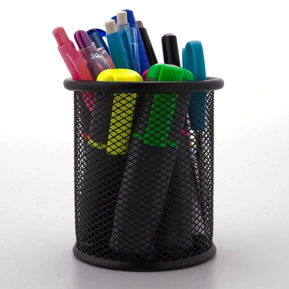 Porta Lápis Organizador De Mesa Escritório - Aramado
