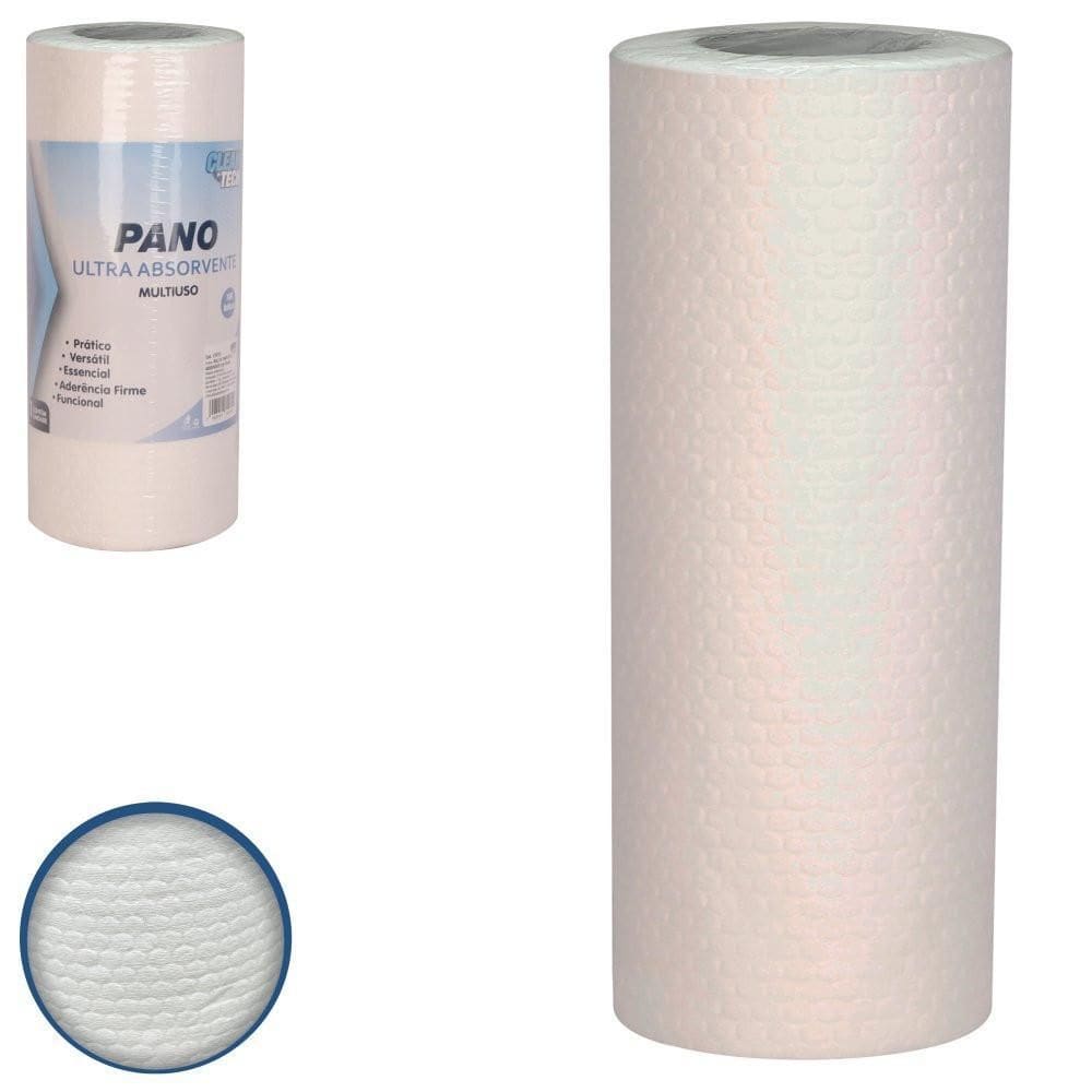 Rolo De Pano Ultra Absorvente Multiuso 100 Folhas