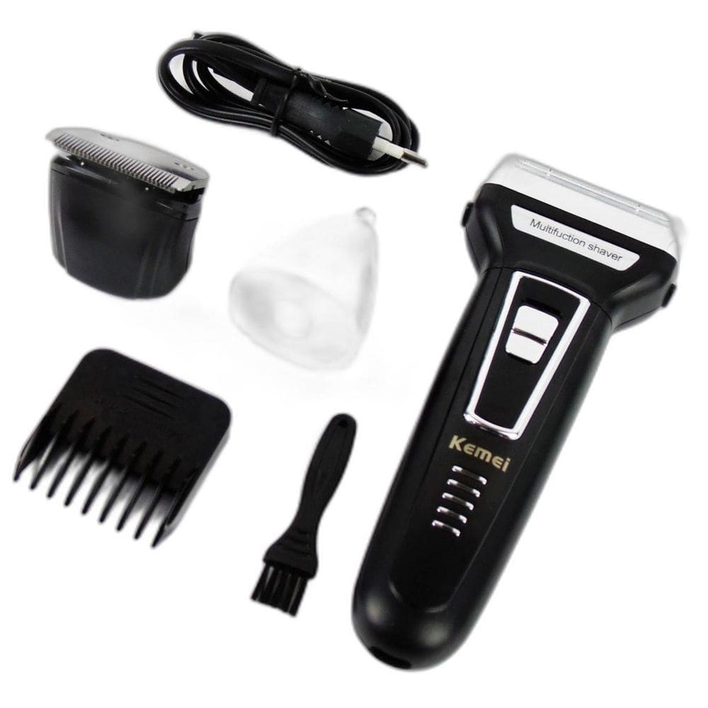 Kemei 3 Em 1 Aparador De Nariz Barba E Cabelo