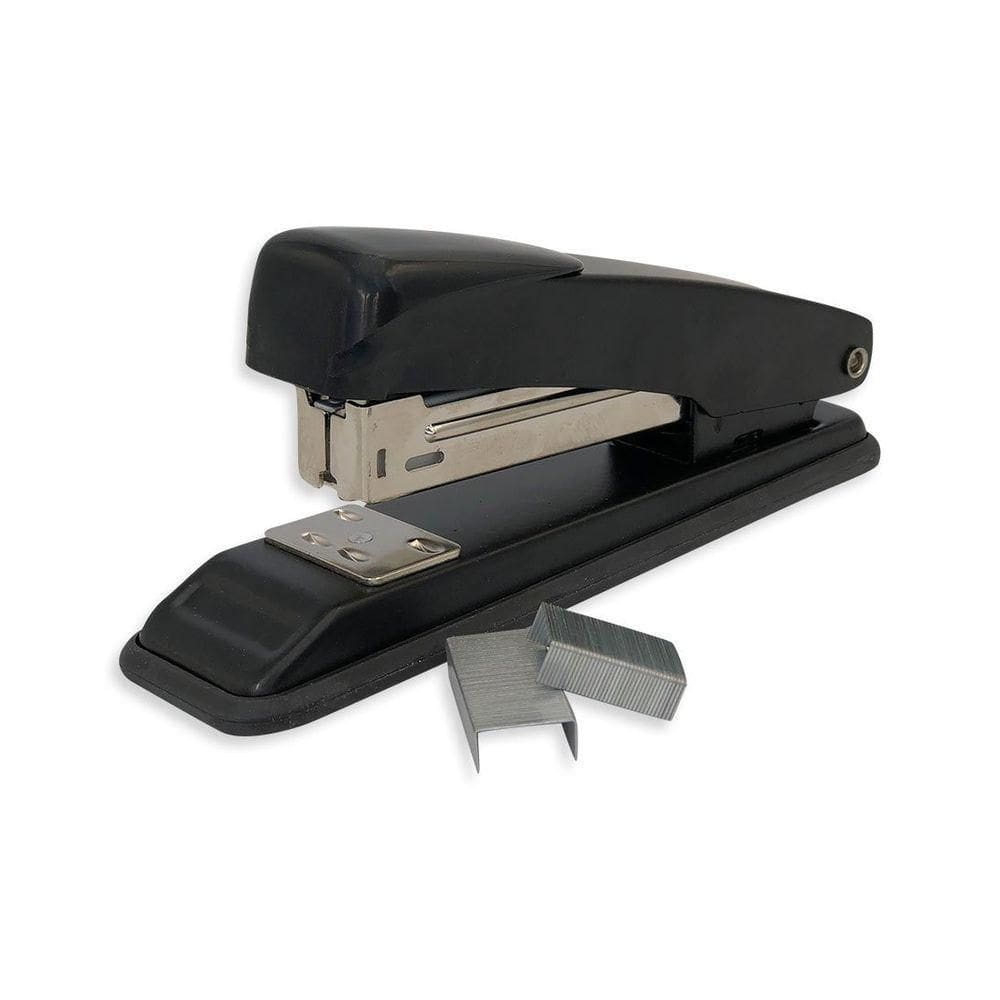 Grampeador De Escritório Grampos 26/6 E 24/6 Até 20 Folhas