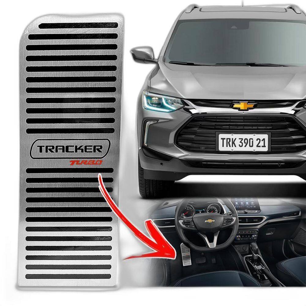 Descanso de Pé Inox Tracker Turbo - Compatível e Resistente