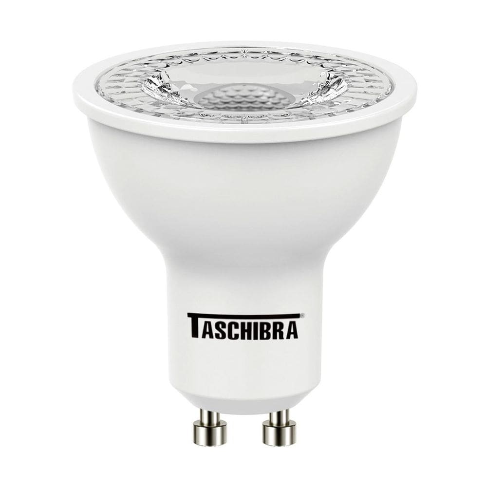 Lâmpada Led Dicroica Mr16 Tdl 25 4W Taschibra 2700K Quente