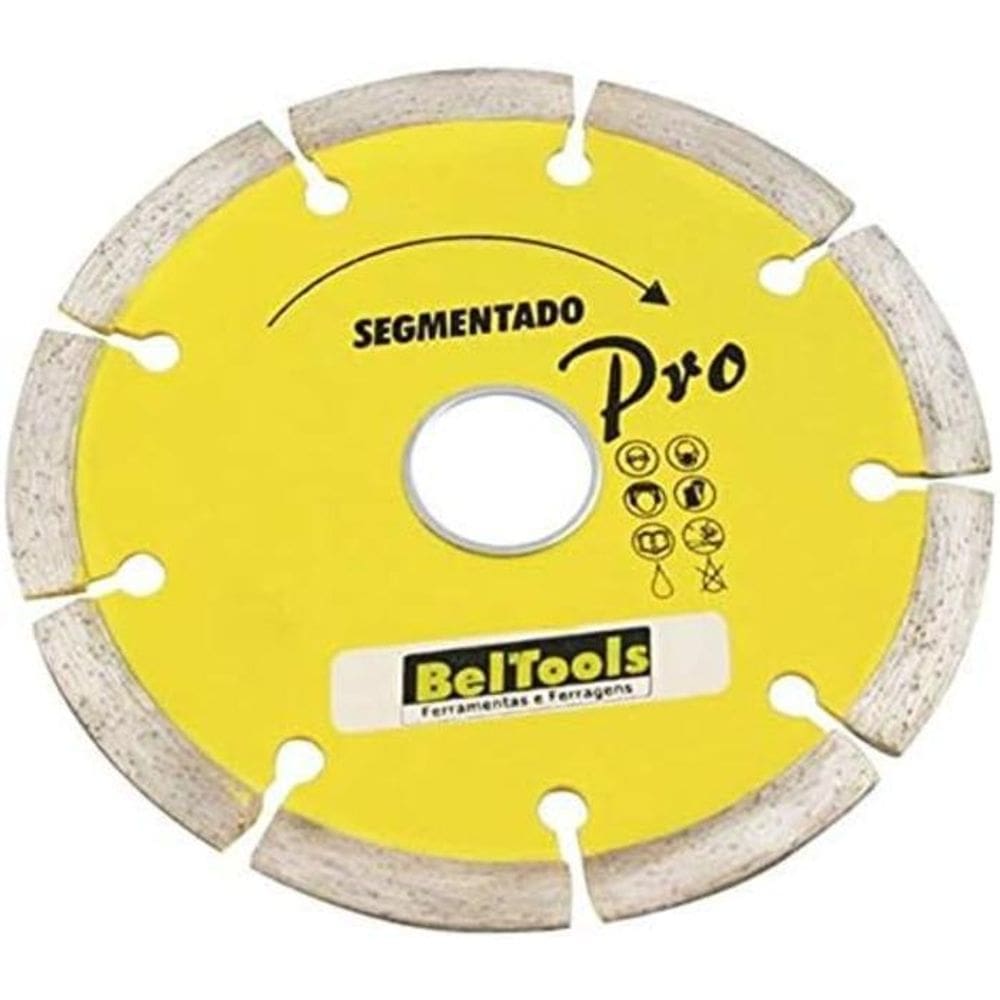 Disco Diamantado Segmentado 180X20 Beltools