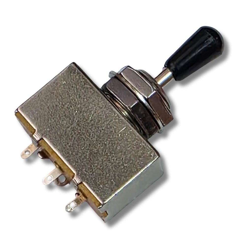 Chave Seletora 3 Posições Guitarra Les Paul Pino Preto