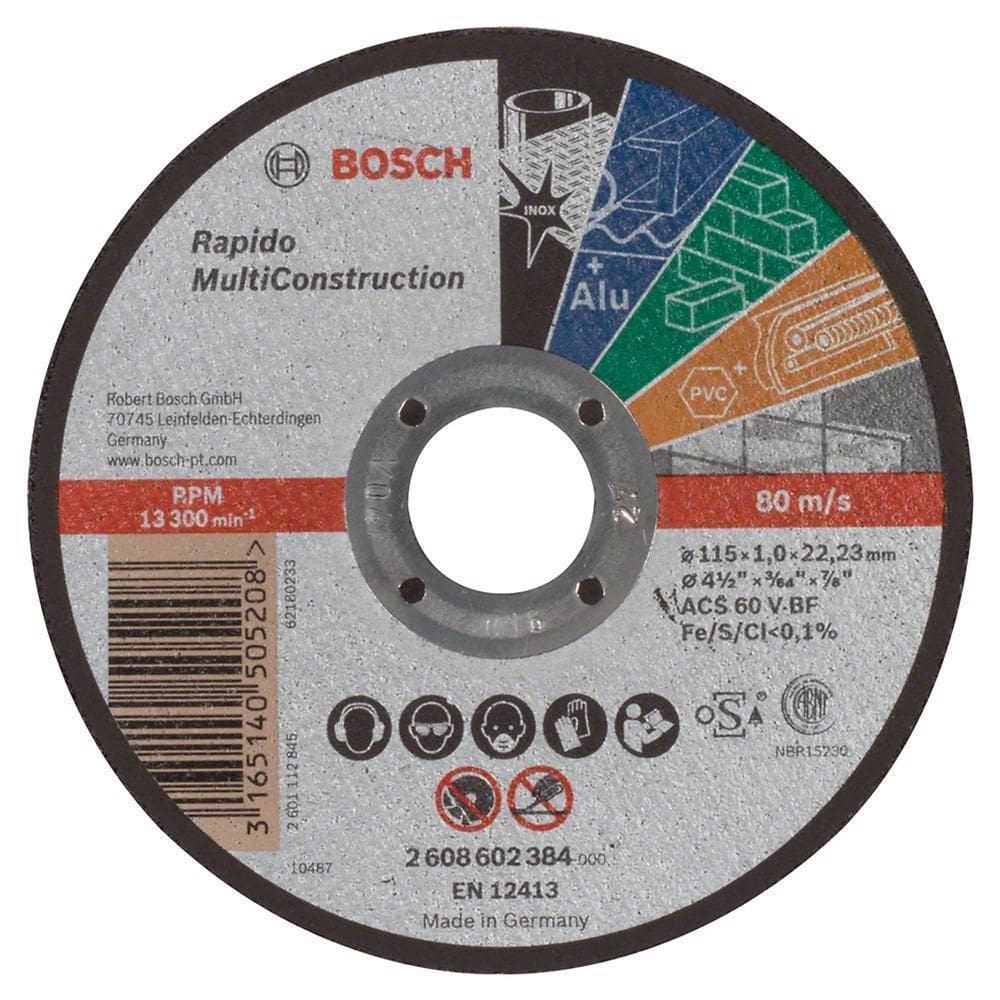 Disco de Corte 125mm - Cortes Rápidos e Precisos