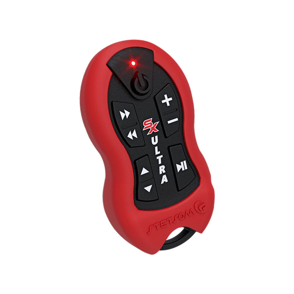 Controle Longa Distancia Stetsom Sx2 Ultra 500m vermelho Recarregável