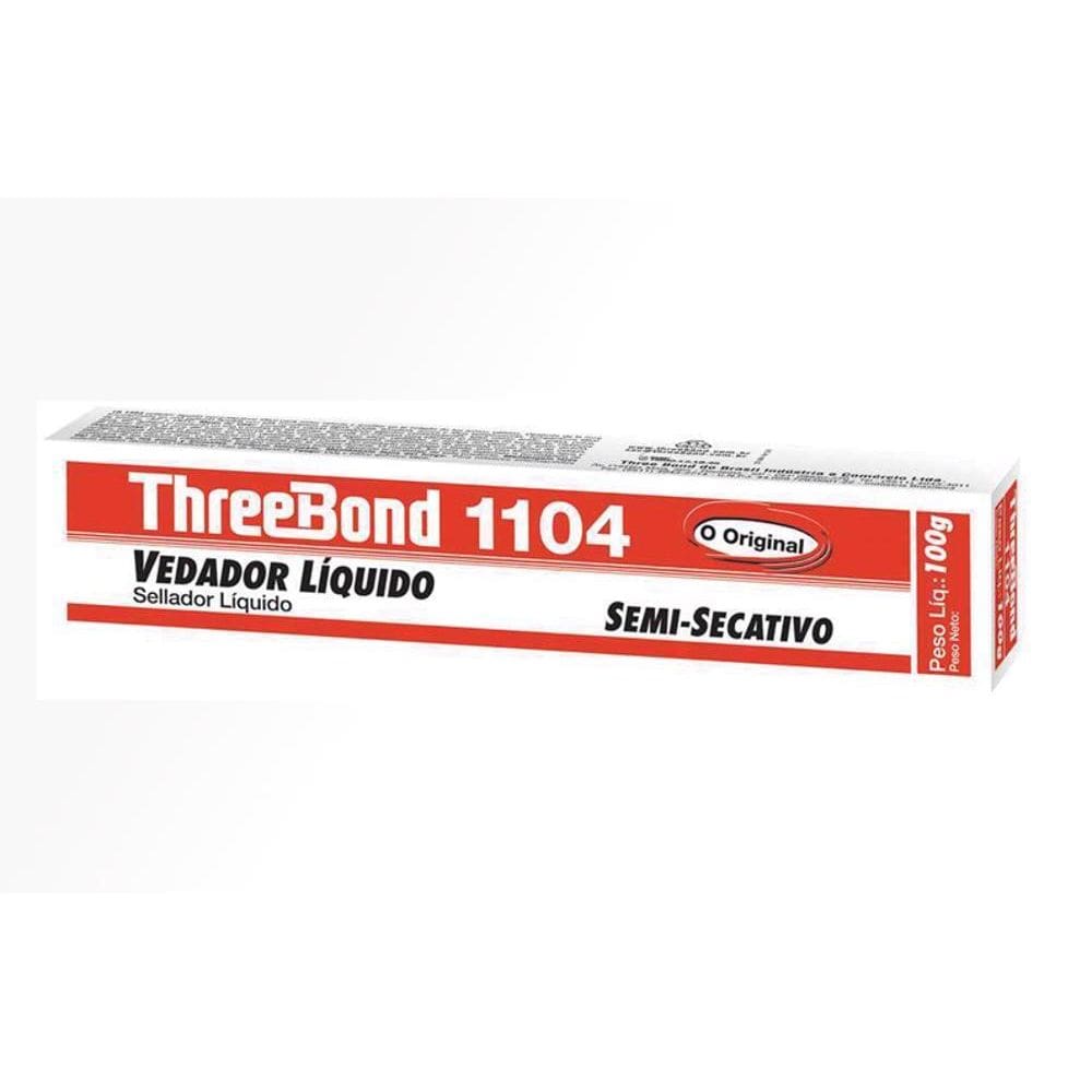 Vedador Liquido 1104 Branco 100G Three Bond Semi-Secativo