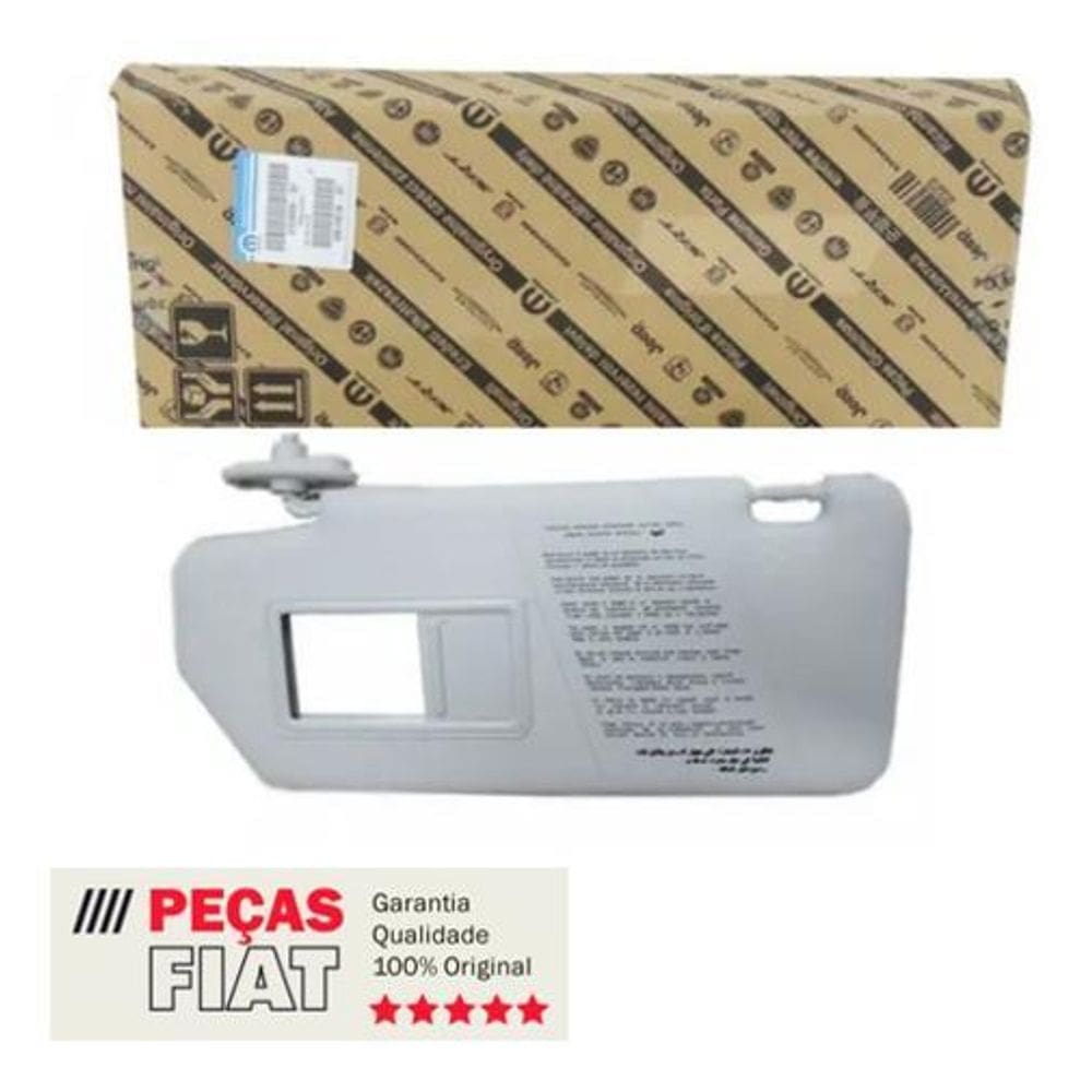 Quebra Sol Com Espelho Fiat Siena Strada 735365021