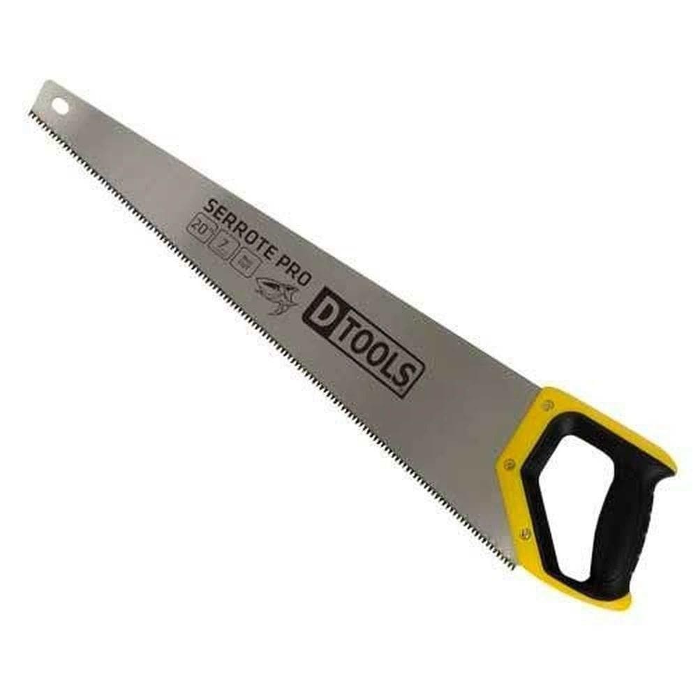 Serrote Dente Tubarão 18`` 7 Dentes Por Polegada - Cabo Emborrachado - Dtools