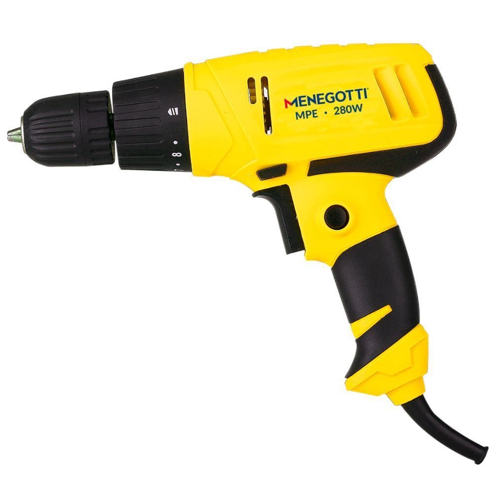 Parafusadeira Elétrica MPE-280W 3/8`` 220V 60HZ Menegotti