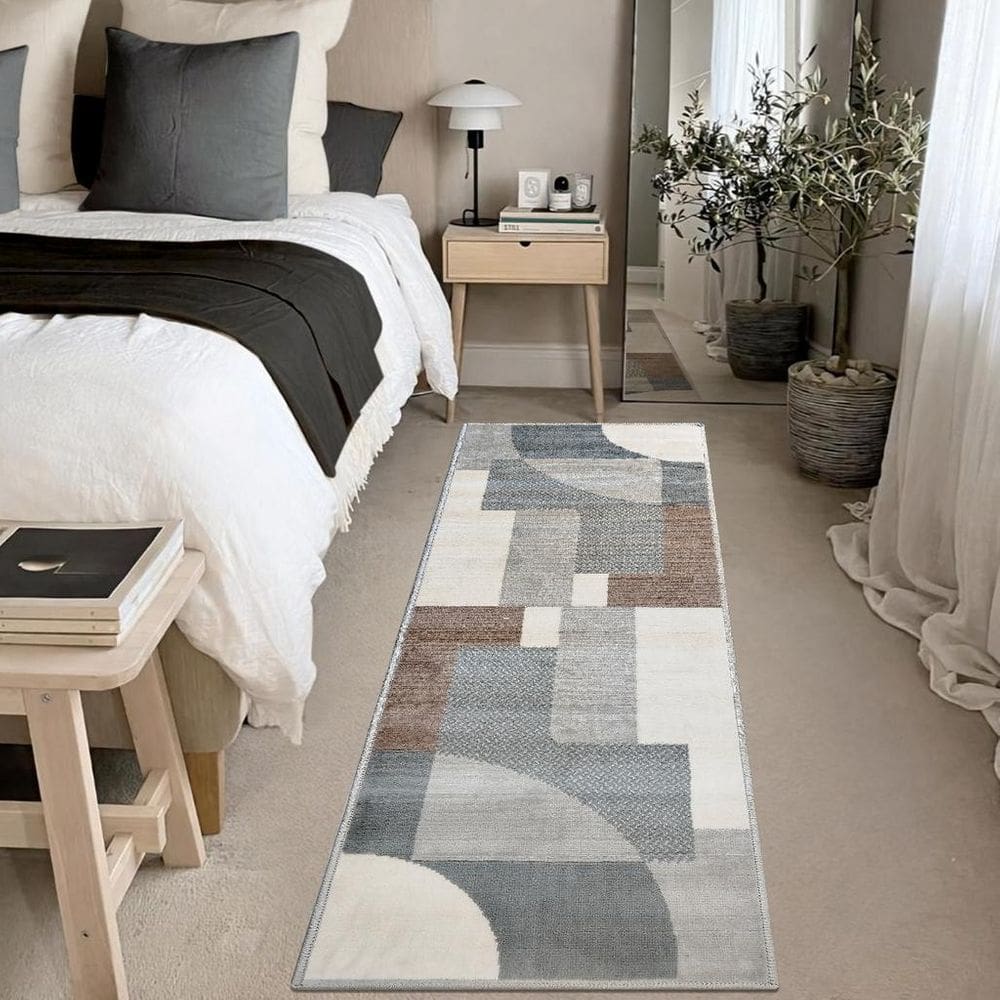 1 Tapete Quarto Beira Cama Passadeira 57X180 Js Re Vit M51