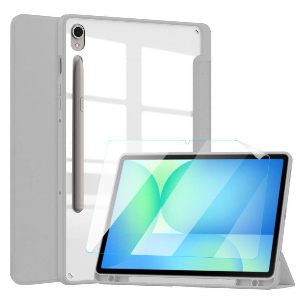 Capinha Acrílico Para Tablet Samsung S10 Fe+ 13.1 + Película