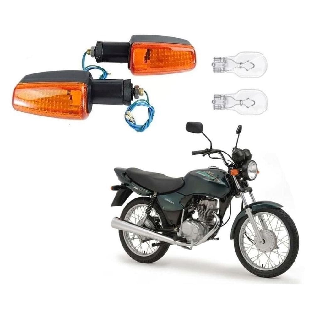 Par Pisca Lampadas Cg Titan Fan 125 150 Cbx 250 Cb Xre 300