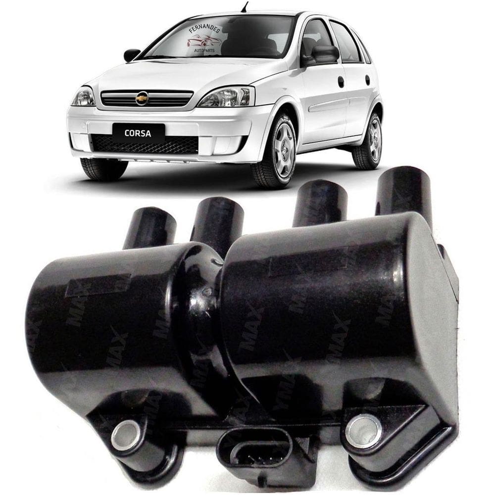 Bobina De Ignição Chevrolet Corsa 1998 1999 2000 2001 Novo