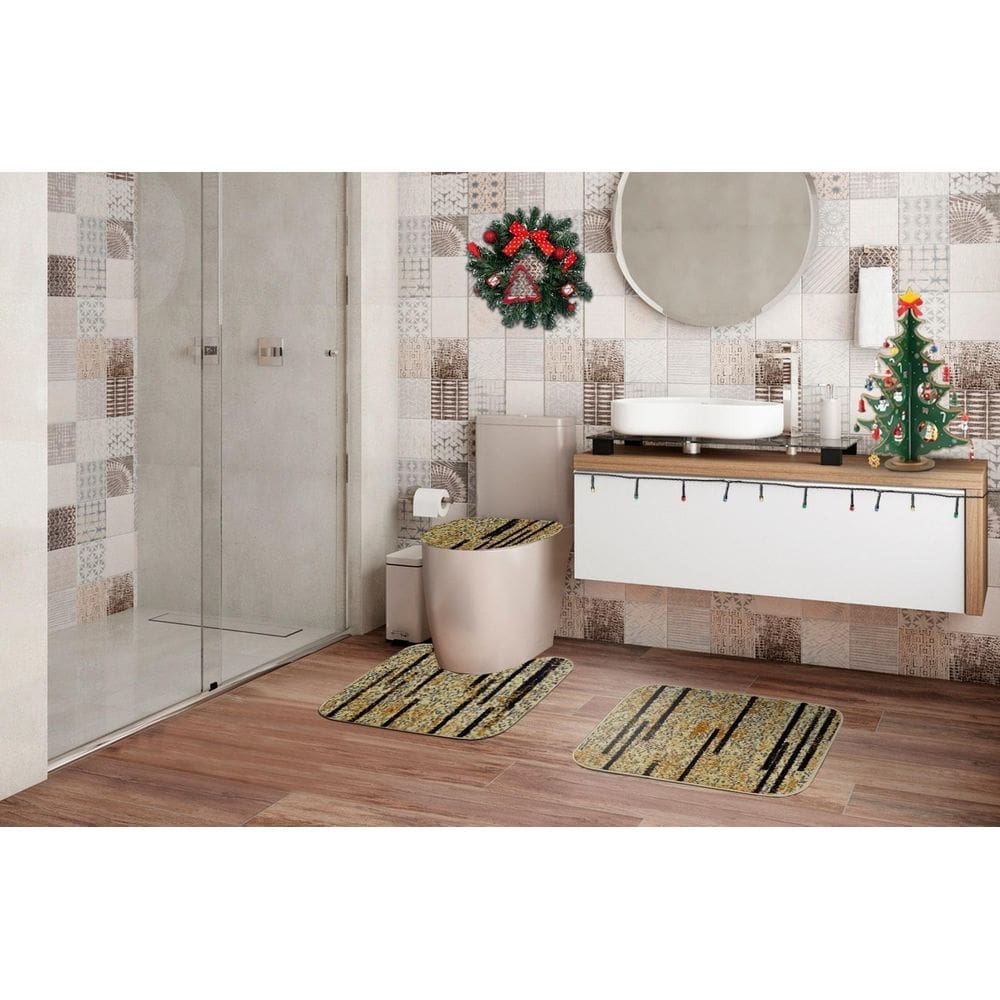 Jogo De Banheiro 3 Peças Royal Montana Lascaux Cosi