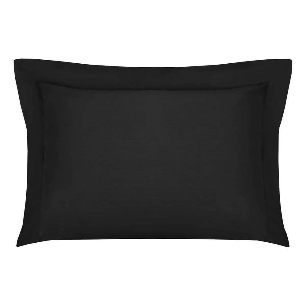 Fronha Avulsa Cetim 300 Fios 50X90Cm Naturalle Preto