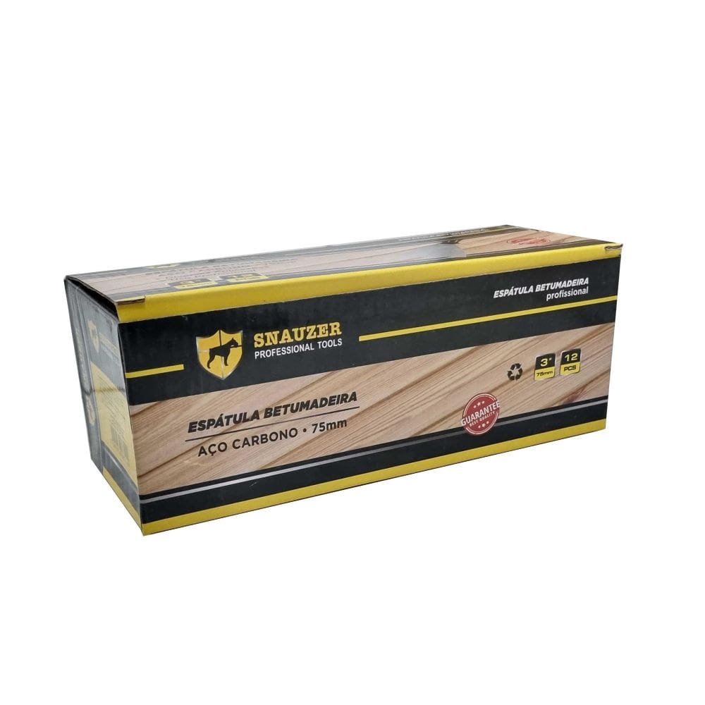 Espátula De Pedreiro Inox 3`` Pol Com 12 Pcs - 12X Unidades