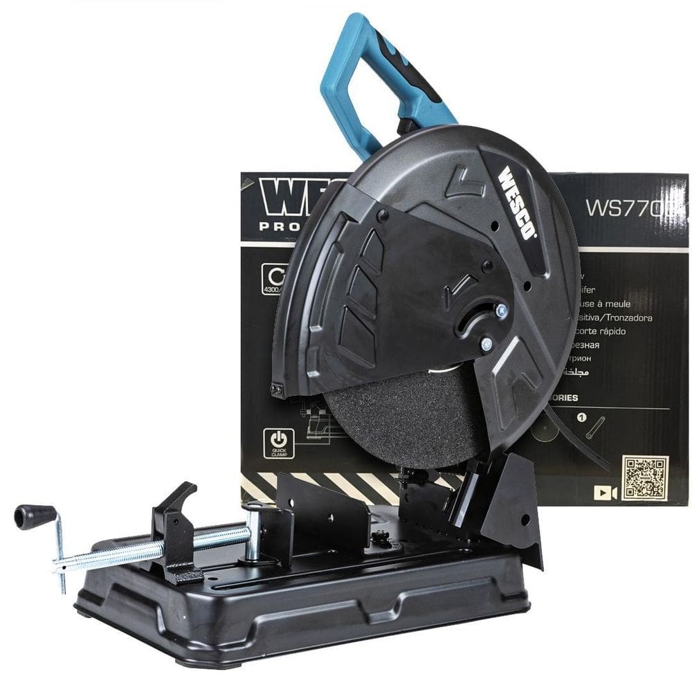 Serra De Corte Rapido 355Mm Wesco Ws7703 Com Lâmina 220V