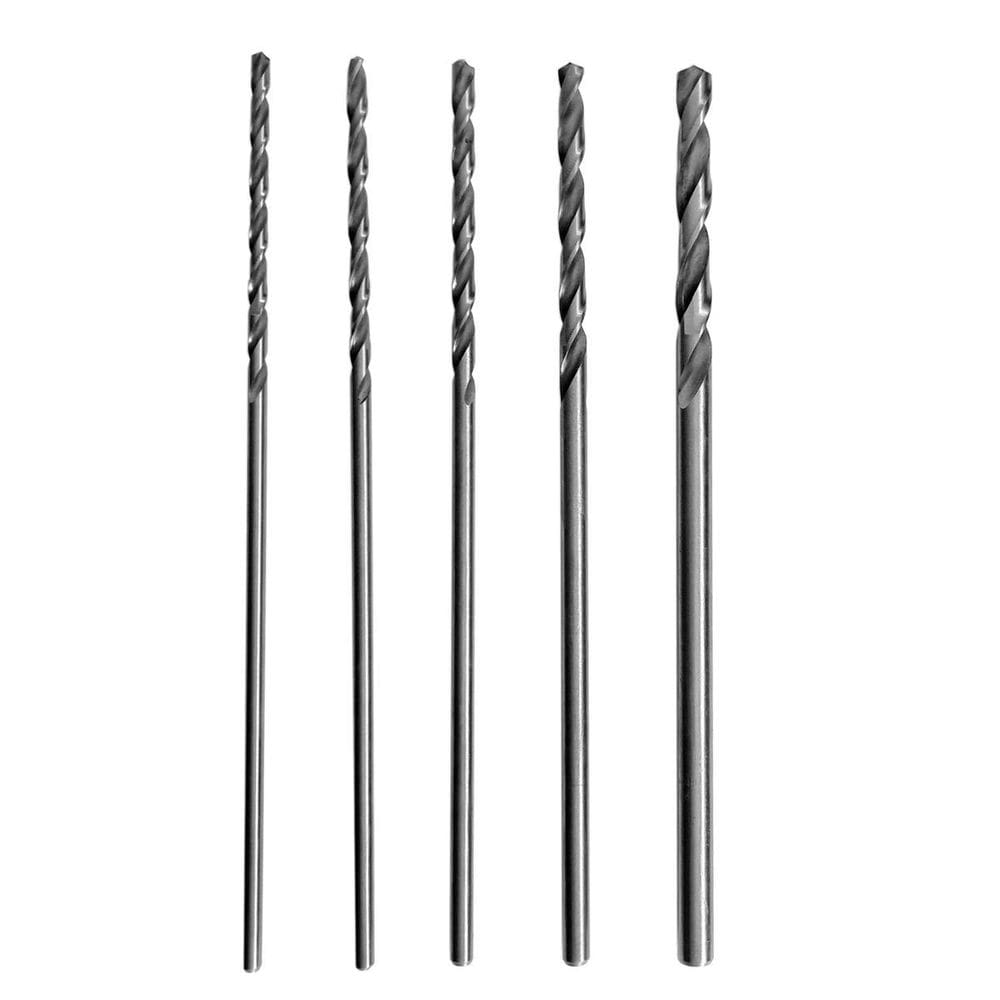 Kit 5 Brocas Fibrocimento E Mourão 1/4 A 1/2 Pol. Aço Cromo