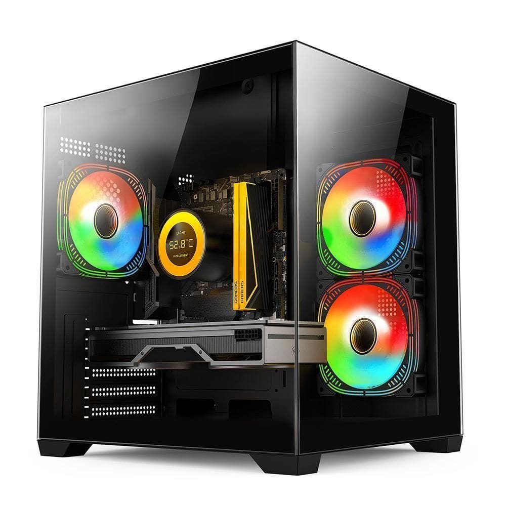 Gamer Skill Aquarium Amd Ryzen 7 5700g 16GB 3200mhz Radeon Vega 8 SDD 1TB Fonte 500W Preto SKA006