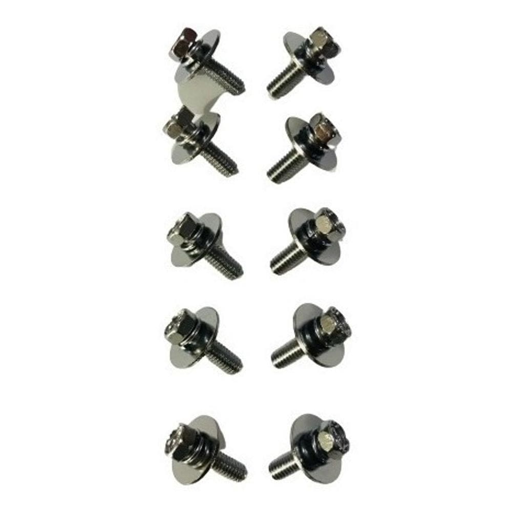 Parafuso Para Canoa M5 X 16 Pacote Com 10 Unidades