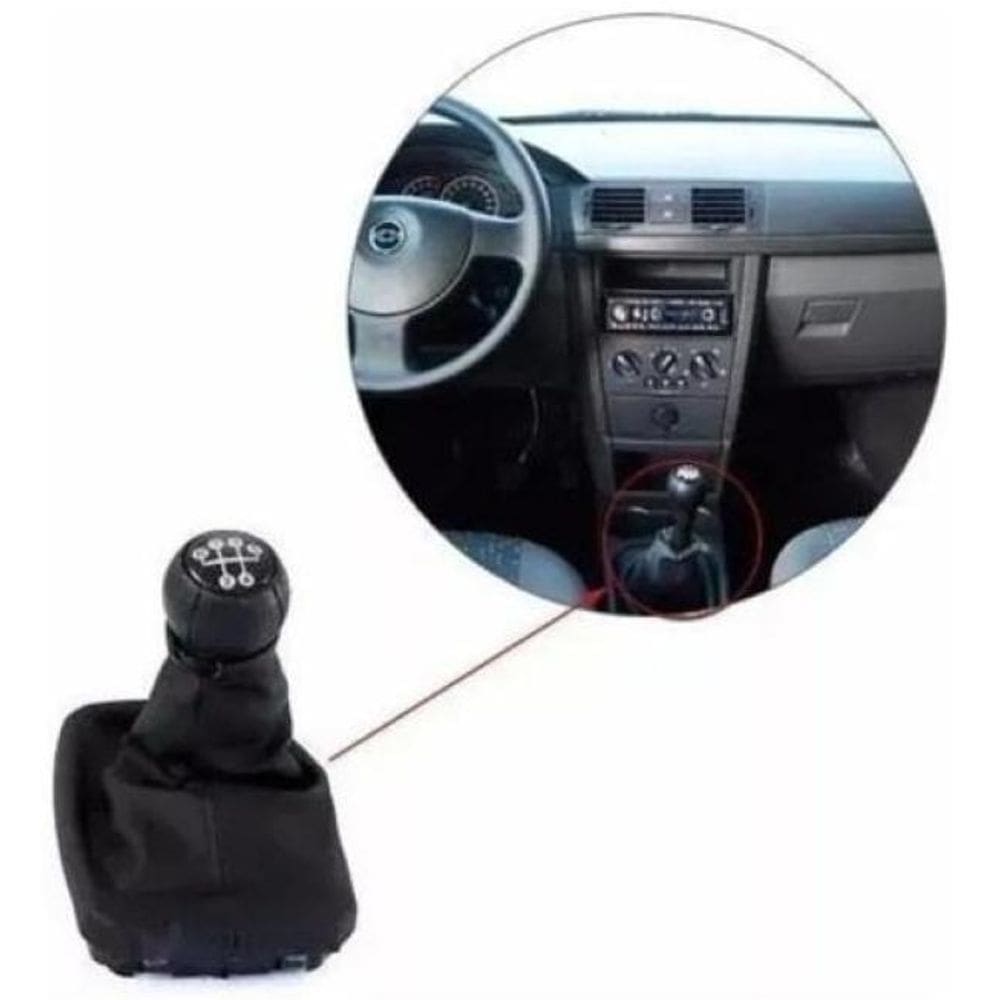 Coifa + Bola Manopla Cambio Meriva 2011