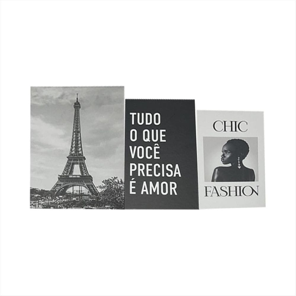 Kit 3 Livros Fake Conjunto Caixa Porta Objeto Decorativo