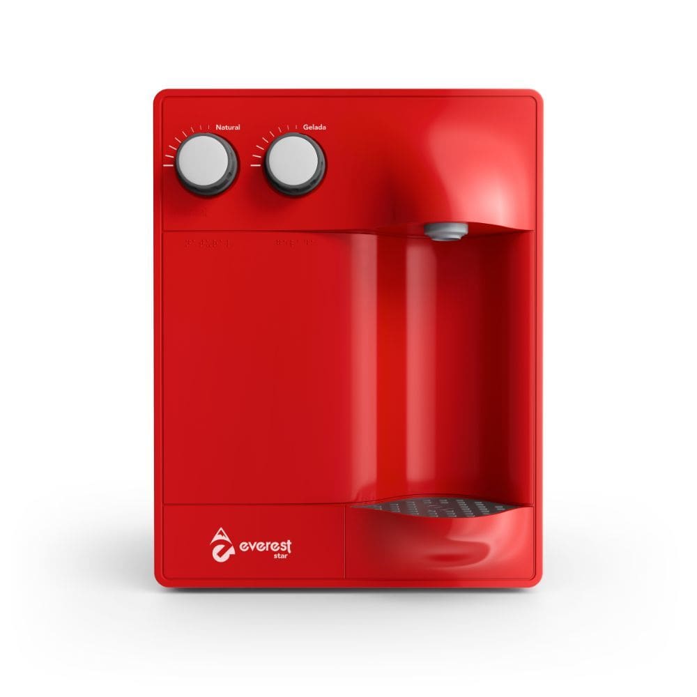 Purificador de Água Refrigerado Por Compressor Everest Star Cereja