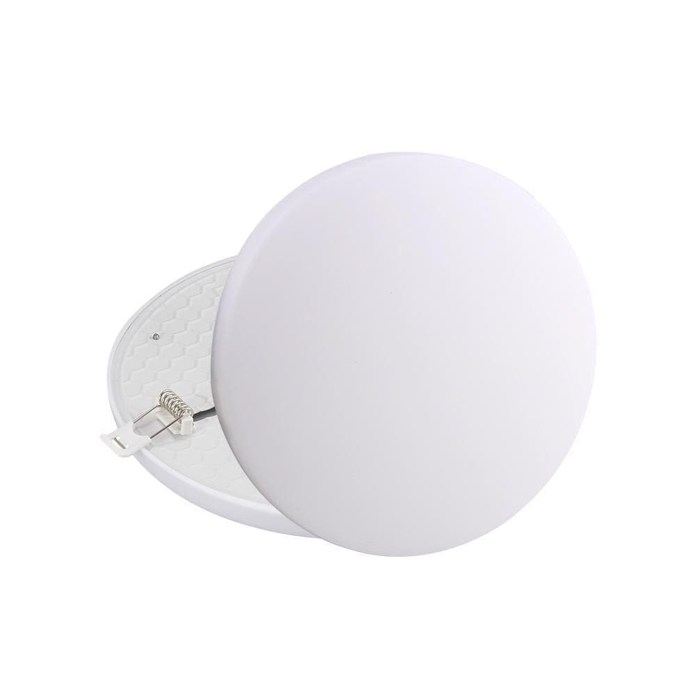 Painel Led Frameless Embutir 12W Redondo - Taschibra