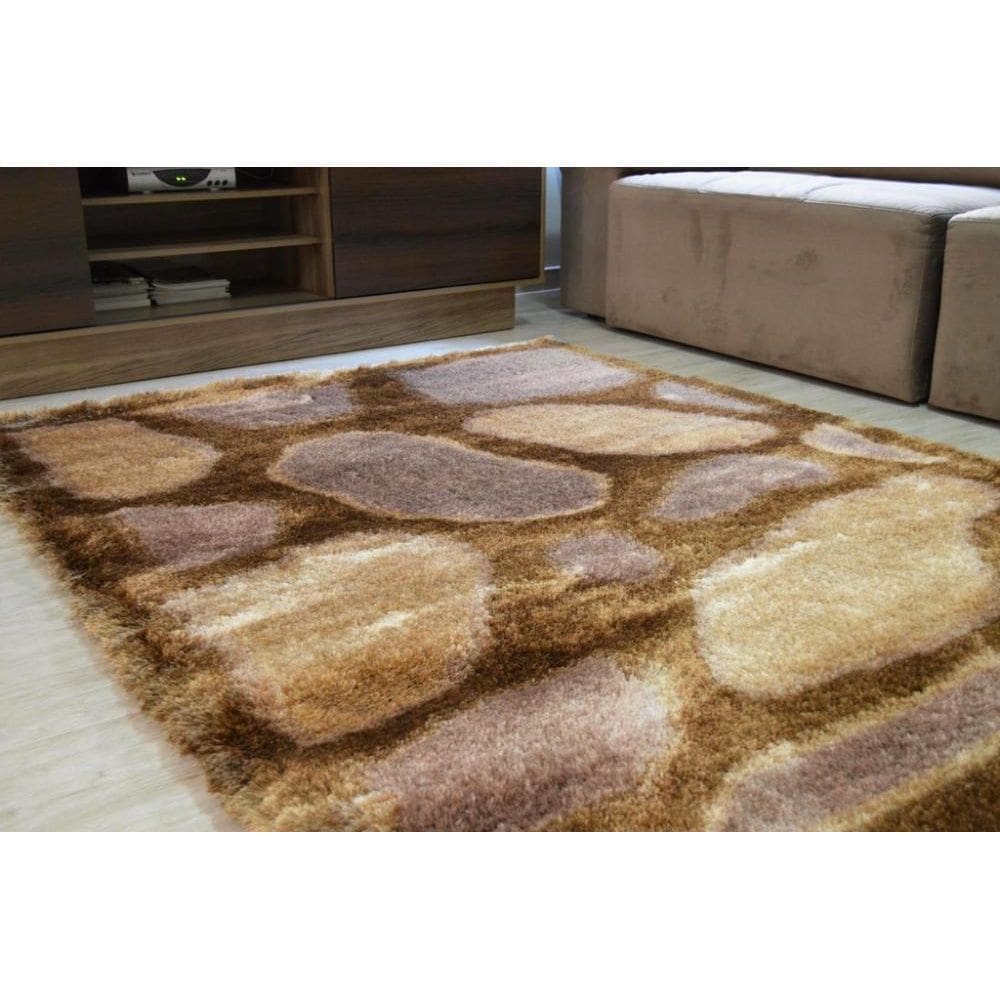 Tapete Life Atlantis Shaggy 50Mm Stonemix 100X150 Cm