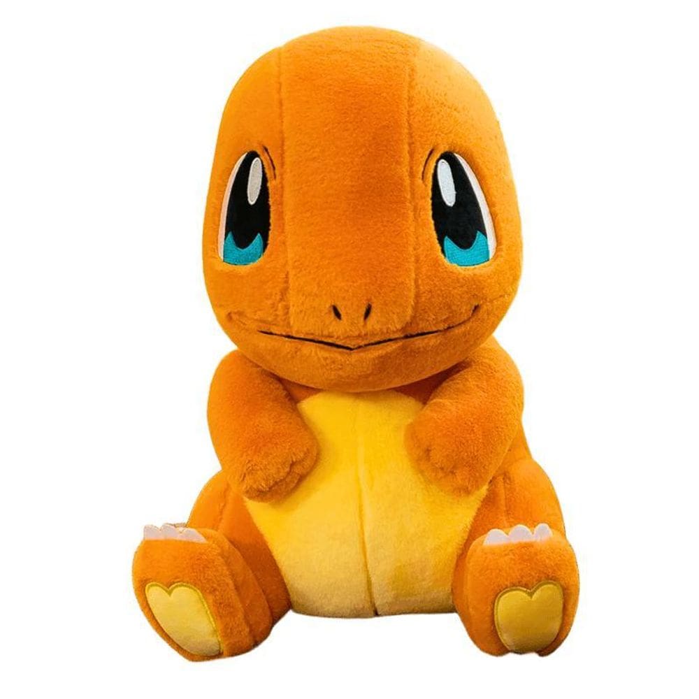 Boneco Pelúcia Pokemón Desenho Peludo 25Cm - Charmander