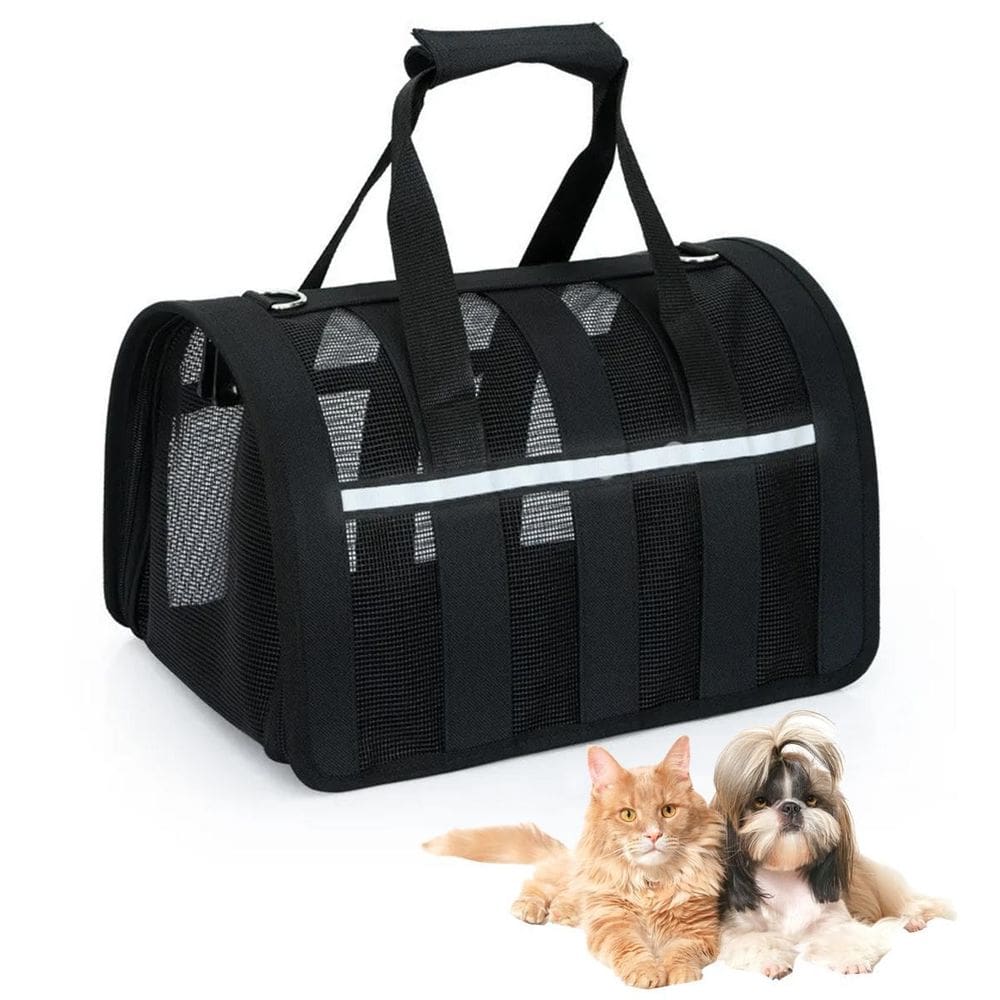 Bolsa Transporte Pet 7kg 48x27cm Aberturas Tapete