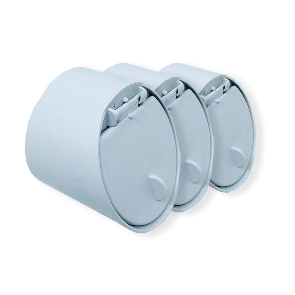 Kit 3 Un Válvula De Retenção Anti-Rato Para Canos Pvc 3``