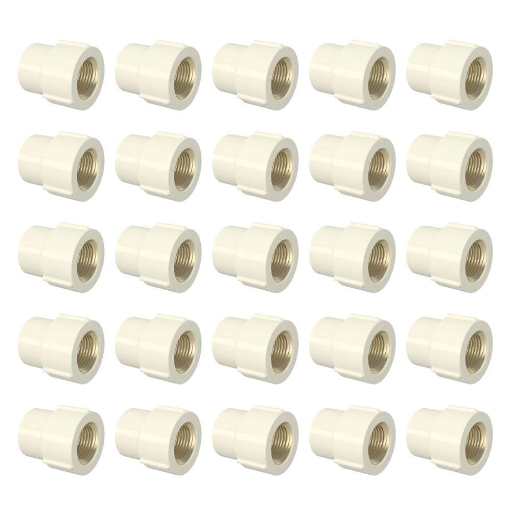 Kit 25 Luvas De Transição 28Mm X 1 Cpvc Aquatherm Tigre