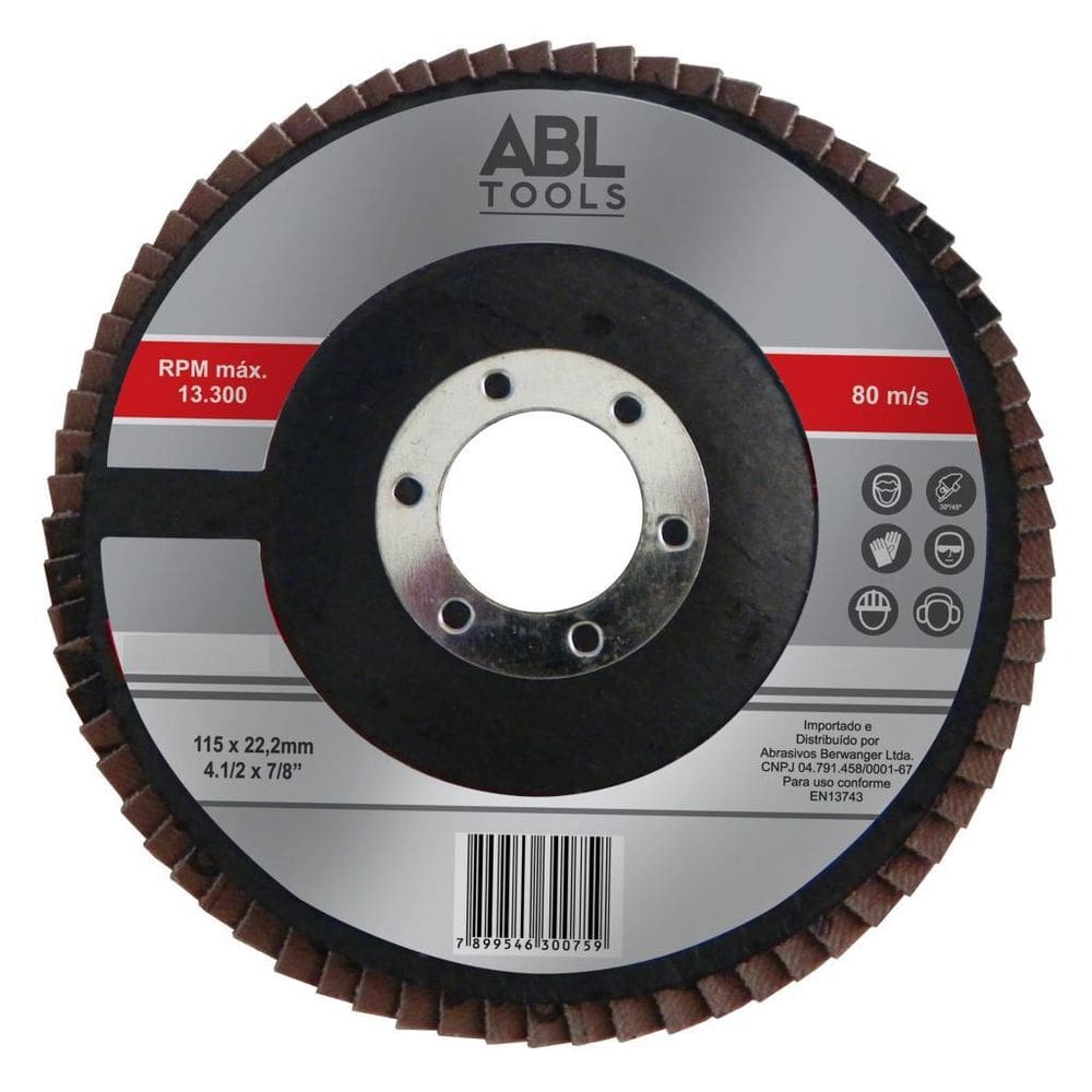 Disco Flap 115Mm G40 - Abl Tools