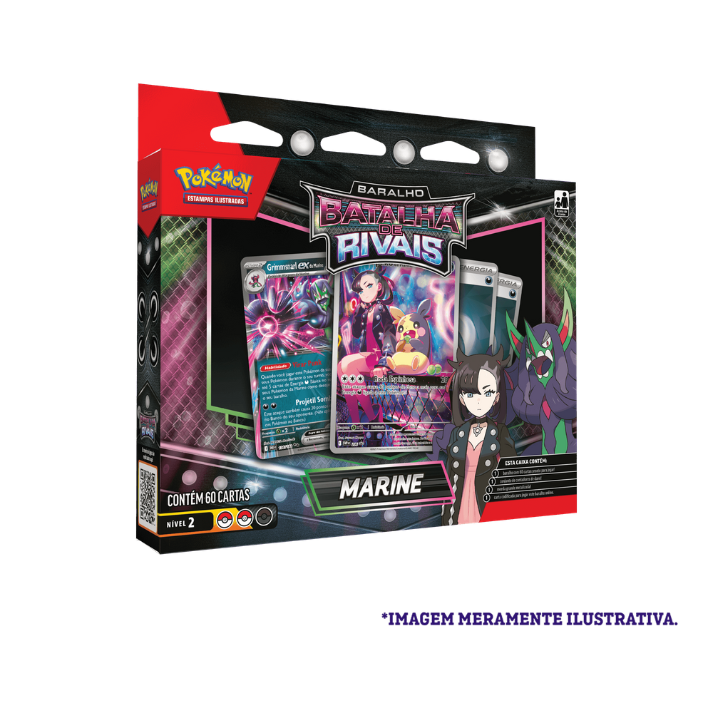Deck Batalha Pokémon Rivais Marine