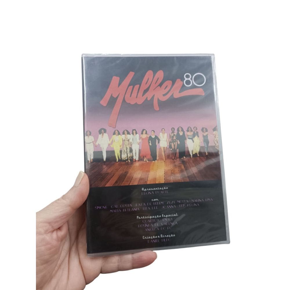 DVD Mulher 80 Gal Costa,Joanna,Elis Regina,Simone,Zezé Motta