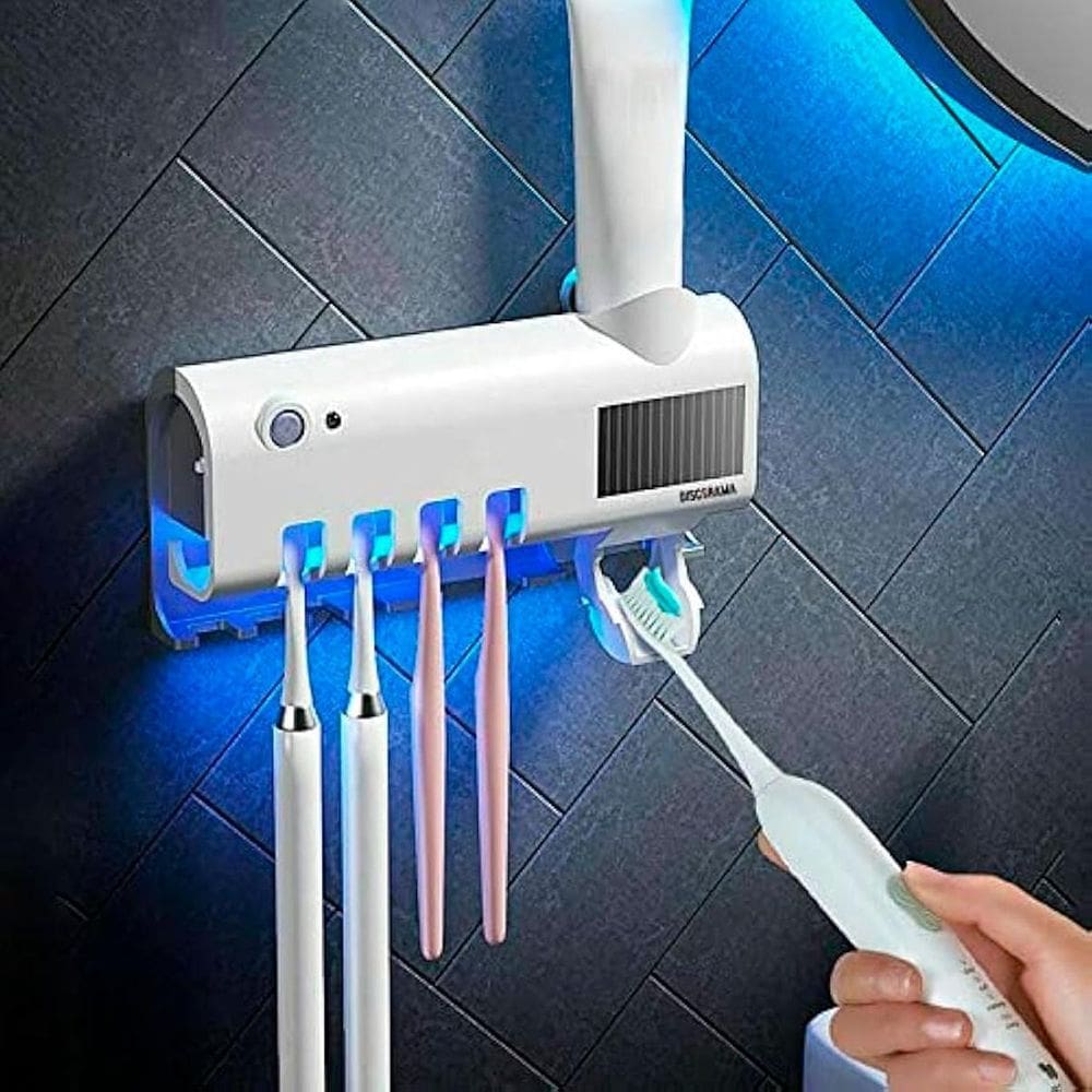 Organizador Escovas Dentes E Creme Dental Perfeito Banheiro